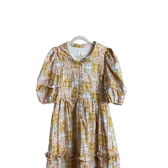 Be Mine Patchwork midi dress - Picture 4 of 9